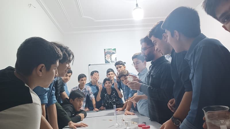 آزمایش علوم پایه نهم 