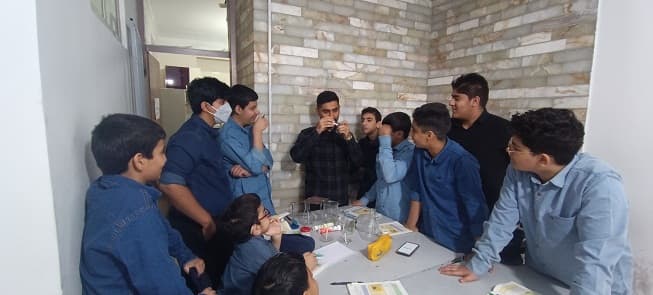 آزمایش علوم هشتم دو