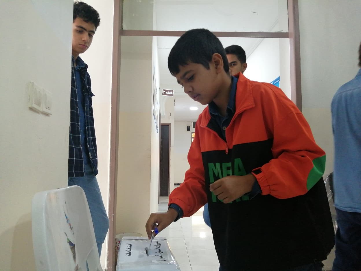 رای گیری شورای دانش آموزی