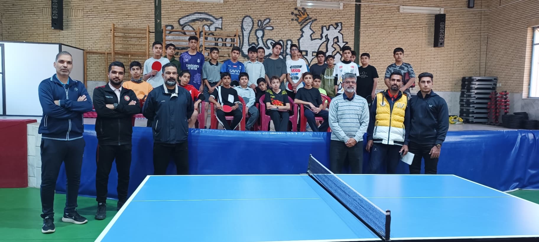 مسابقات پینگ پنگ ناحیه دو کرمان